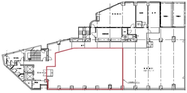 ジブラルタ生命原宿ビル4F 間取り図