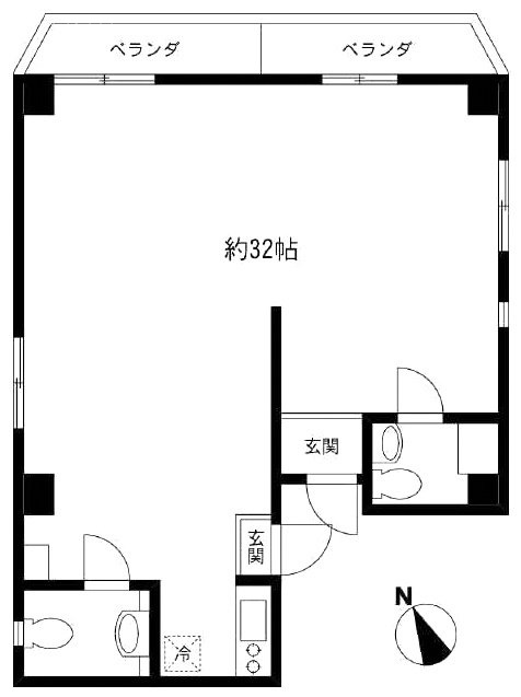 コーポ小谷303 間取り図