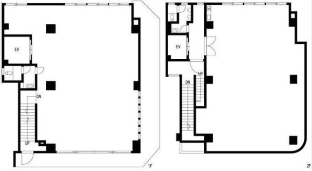 ニシザワビル1-2F 間取り図