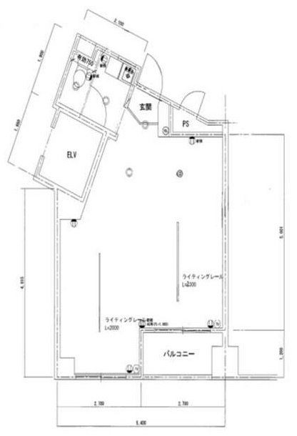 大久保カドビル603 間取り図