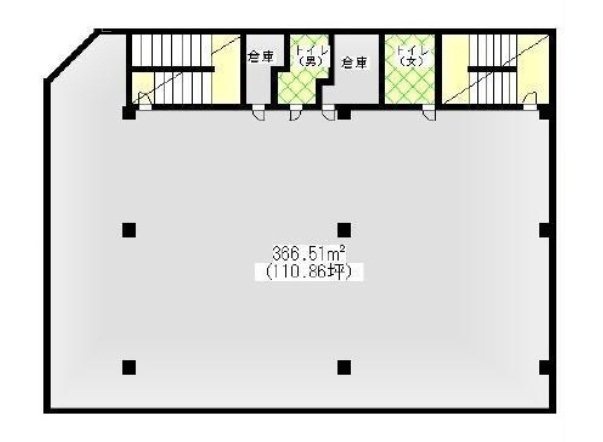 東大宮葉山第一ビル3F 間取り図