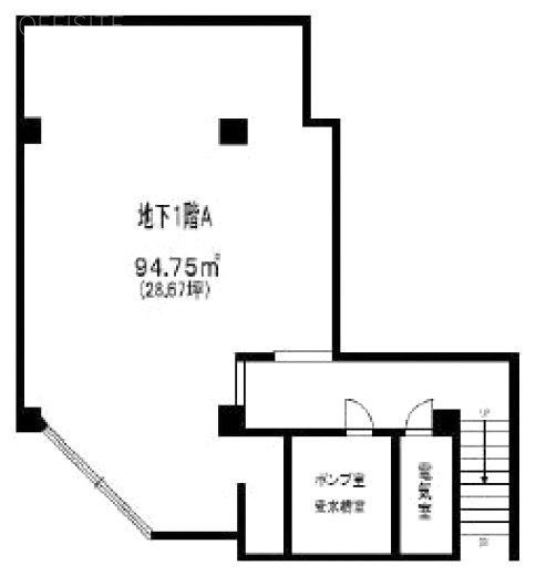 高松DCビルA 間取り図