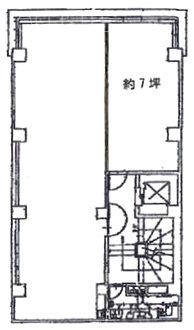 松岡ビル2F 間取り図