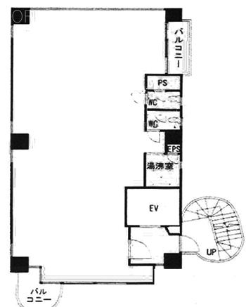 三田マルハチビル7F 間取り図