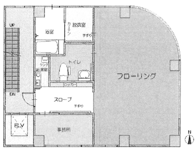 下井ビル2F 間取り図