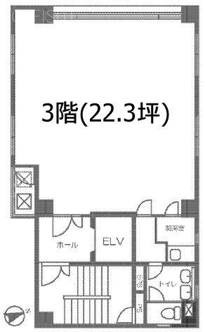 新橋新和ビル3F 間取り図