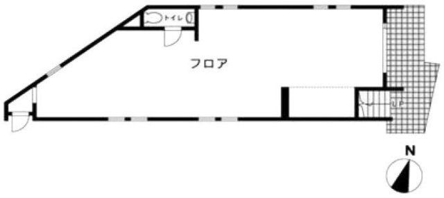 石川町2丁目店舗ビル1F 間取り図