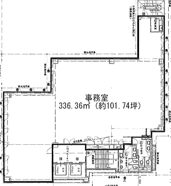 KDX浜松町ビル8F 間取り図