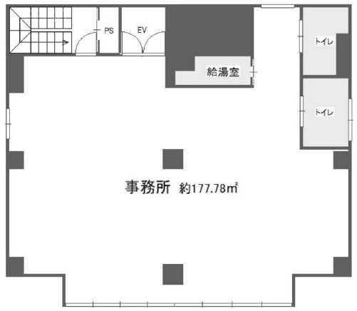 フジイビル3F 間取り図