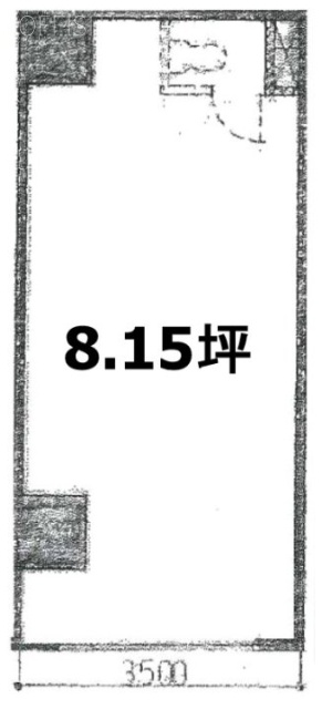 ニューライフ新宿参番館1F 間取り図