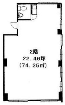 朋和ビル202 間取り図
