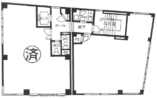 新宿東洋ビル301 間取り図