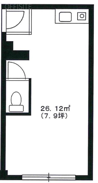 王子一番街ビル203 間取り図