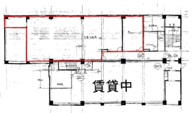 小豆沢第1ビル3F 間取り図