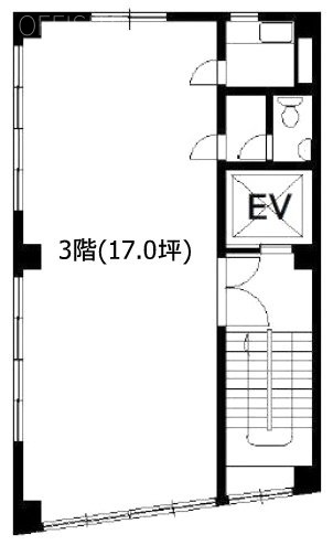 ACE日本橋ビル3F 間取り図