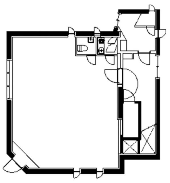 NK AOYAMA2F 間取り図