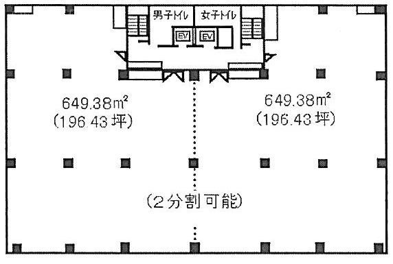 NTB八王子ビル4F 間取り図