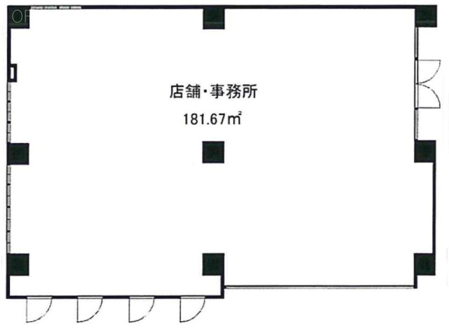 クローバービル303 間取り図