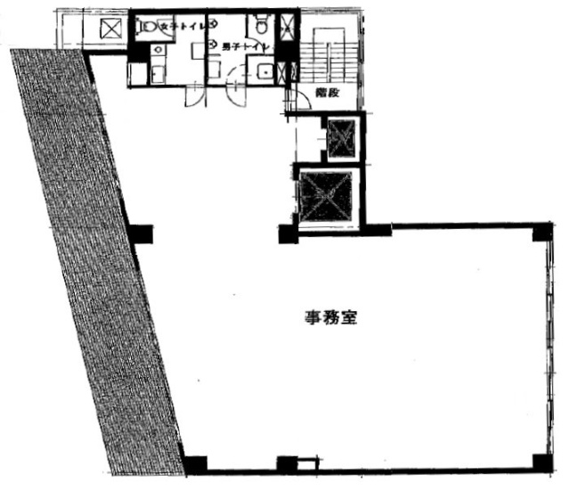 日本橋ウッドフィールド6F 間取り図