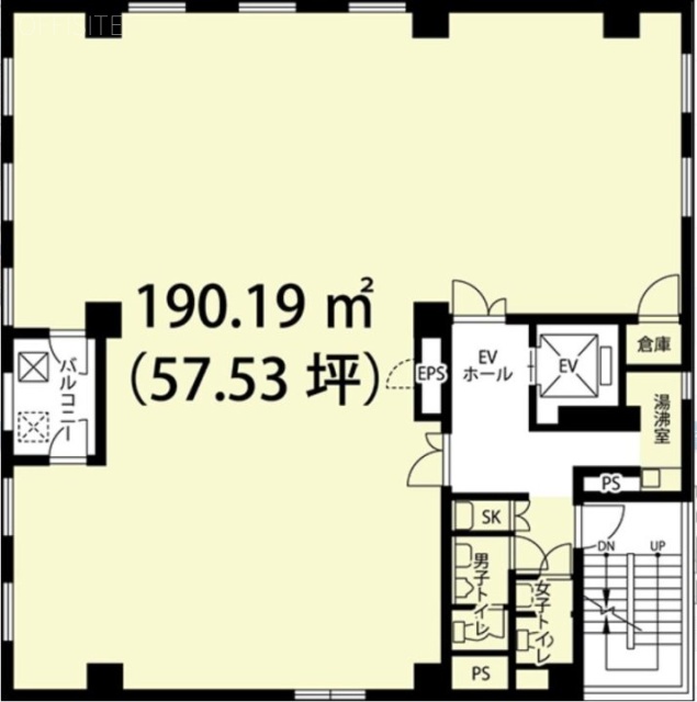 津田ビル5F 間取り図