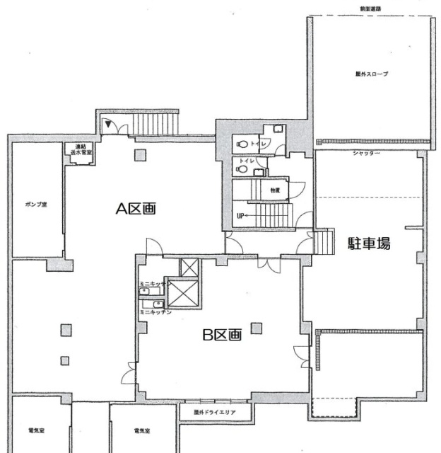 サン・エルサB1F 間取り図