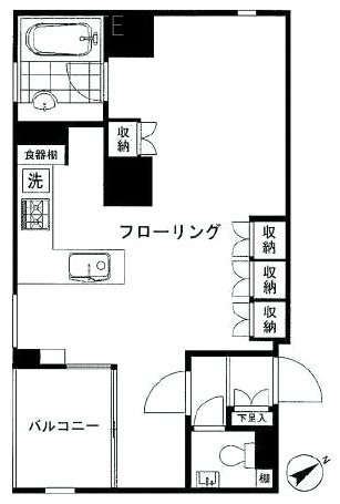 ファーロ南青山701 間取り図