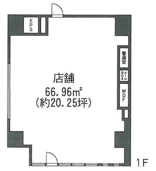 アロス渋谷ビル1F 間取り図