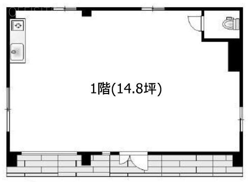 アークプラザⅡ1F 間取り図