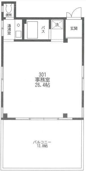 アクシスビル301 間取り図