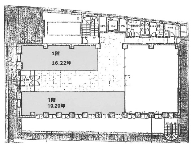 TJK四谷ビルA 間取り図