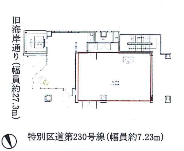 COAST芝浦1F 間取り図