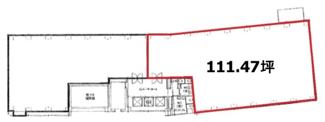 東京南新宿ビル4F 間取り図