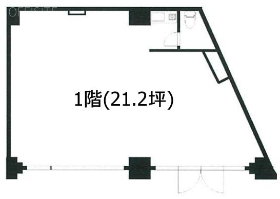 コーポ南102 間取り図