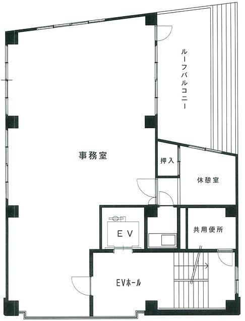 セラヴィ小杉ビル401 間取り図