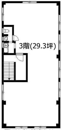 山手中野ビル3F 間取り図