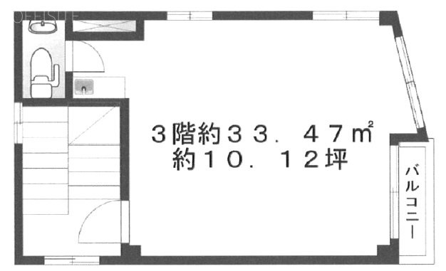 YKビル飯田橋3F 間取り図