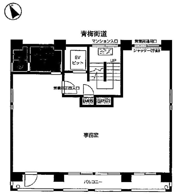 グリーン荻窪ビル1F 間取り図