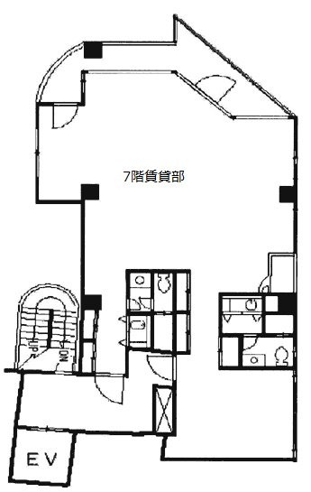 都住創山吹町ビル702・703 間取り図