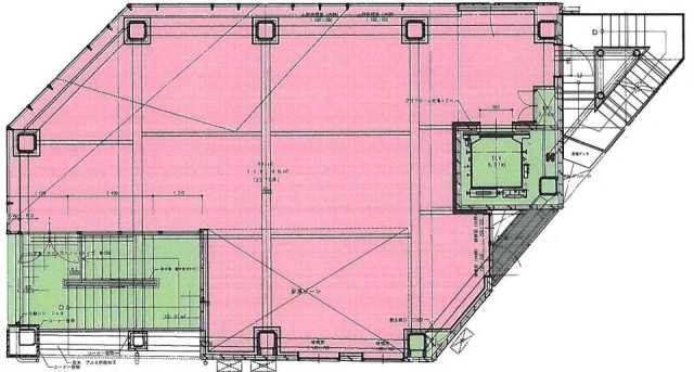 ORLX恵比寿西ビルビル2F 間取り図