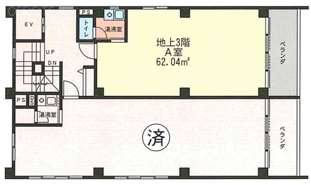 倶会(ともえ)ビルC 間取り図