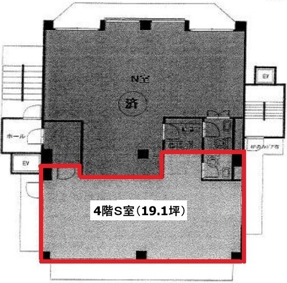 れいせんビルS 間取り図