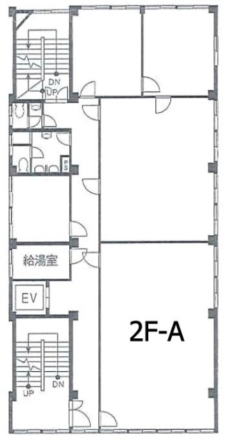 松島ビルA 間取り図