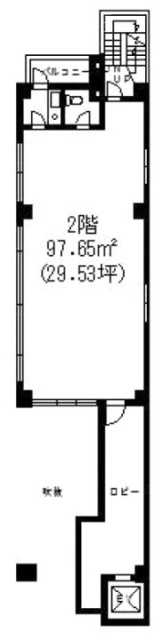 島本ビル2F 間取り図