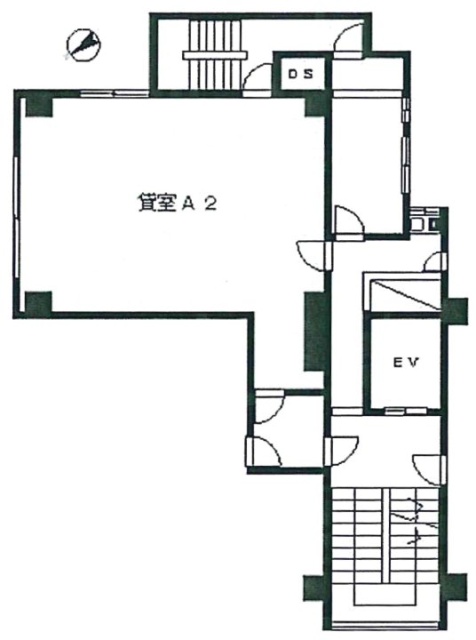 田村町ビルA2 間取り図