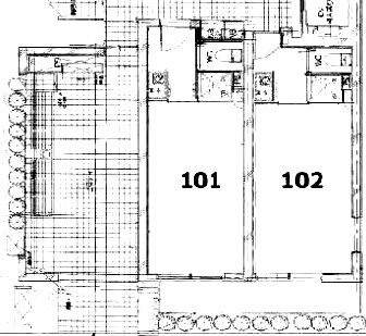 Ceder Terrace番町102 間取り図