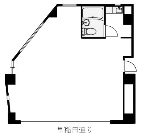 AUビル4F 間取り図