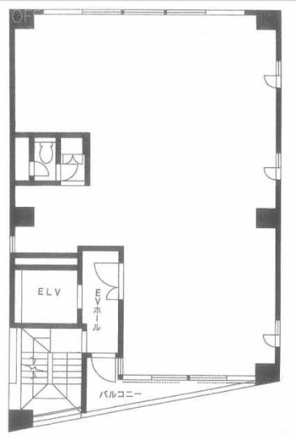 増尾ビル4F 間取り図