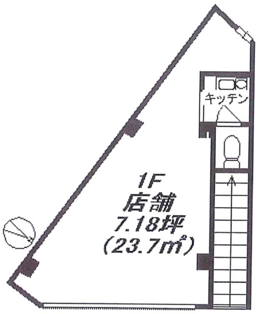 太子堂壱番館1F 間取り図