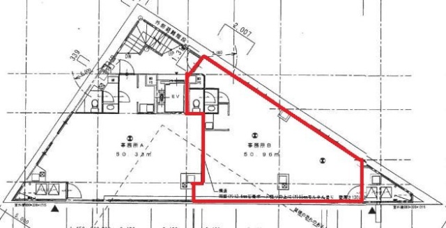 横浜アバックビルB 間取り図