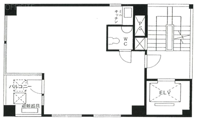 駒込北口ビル8F 間取り図